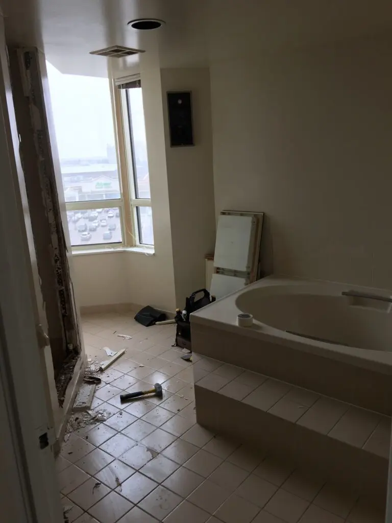 Tub-to-shower Conversion